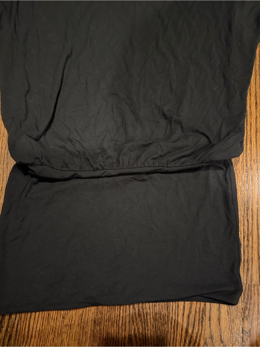 Garage Black Off-Shoulder Mini Dress - Picture 7 of 8